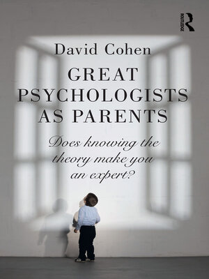 cover image of Great Psychologists as Parents